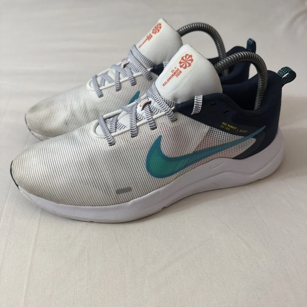 Nike Downshifter 12 White Jade Womens Size 9 Running Shoes‎ Sneakers DD9294-103